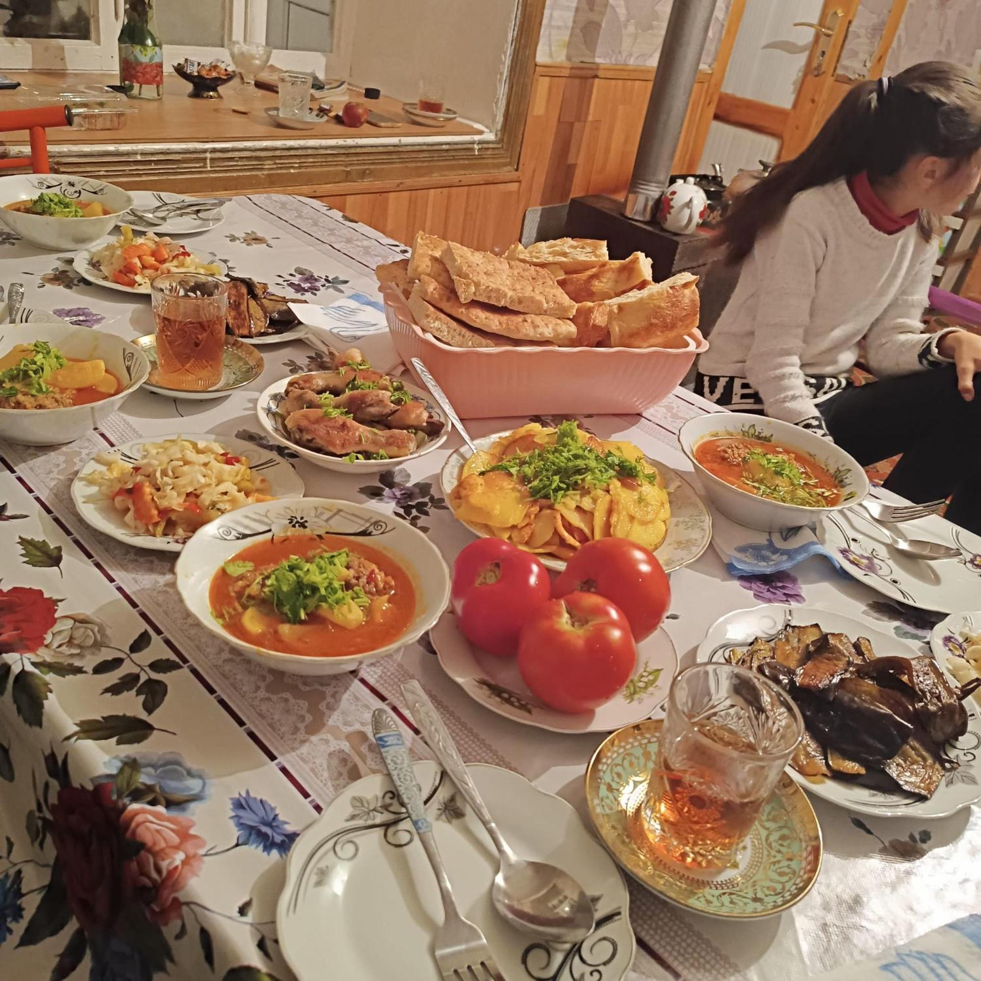 Zaur Guest Hause Hotel Xinaliq Bagian luar foto